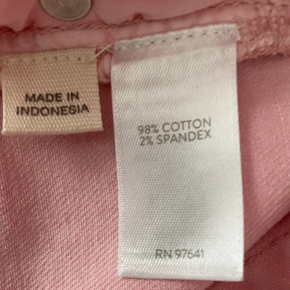 J.Jill authentic fit cropped pink jeans Size 10 Tall - Picture 9 of 9